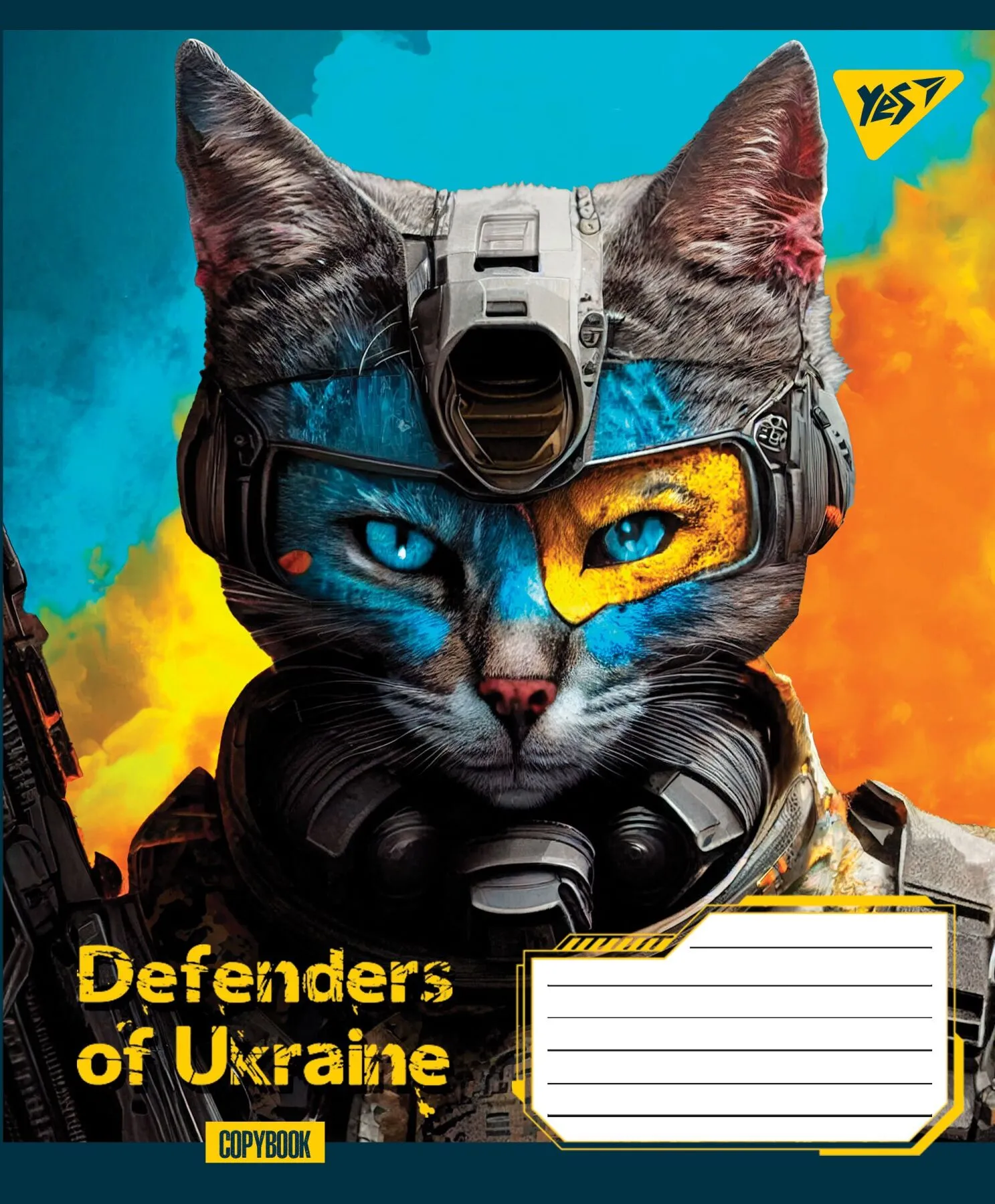 А5/36 лін. YES Defenders of Ukraine, зошит для записів