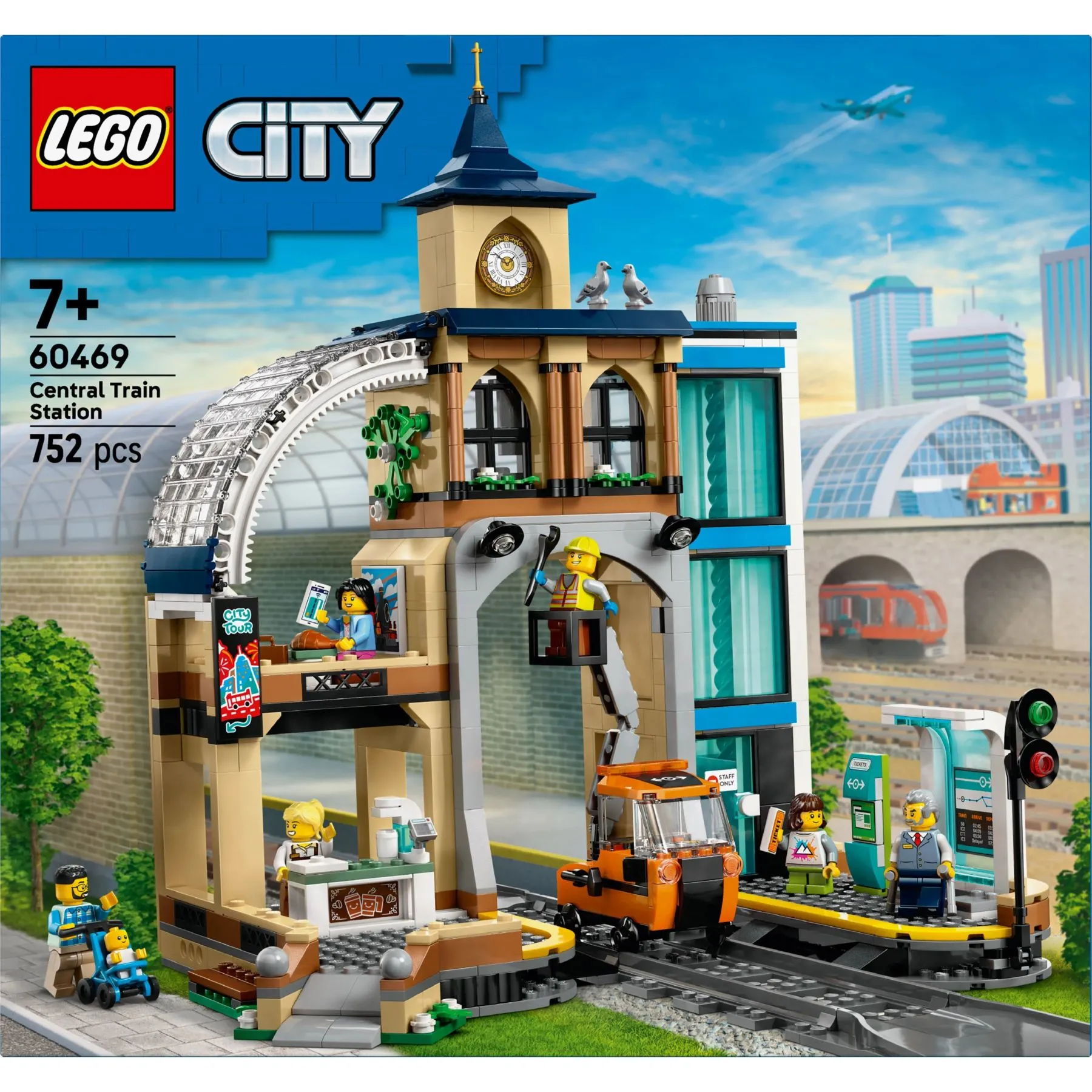 Конструктор Центральний залізничний вокзал LEGO City