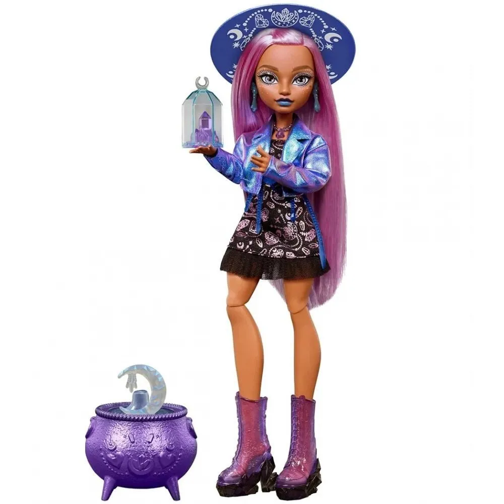 Лялька Лейла Moonspell Magic від Monster High  Чаклунка кристалів