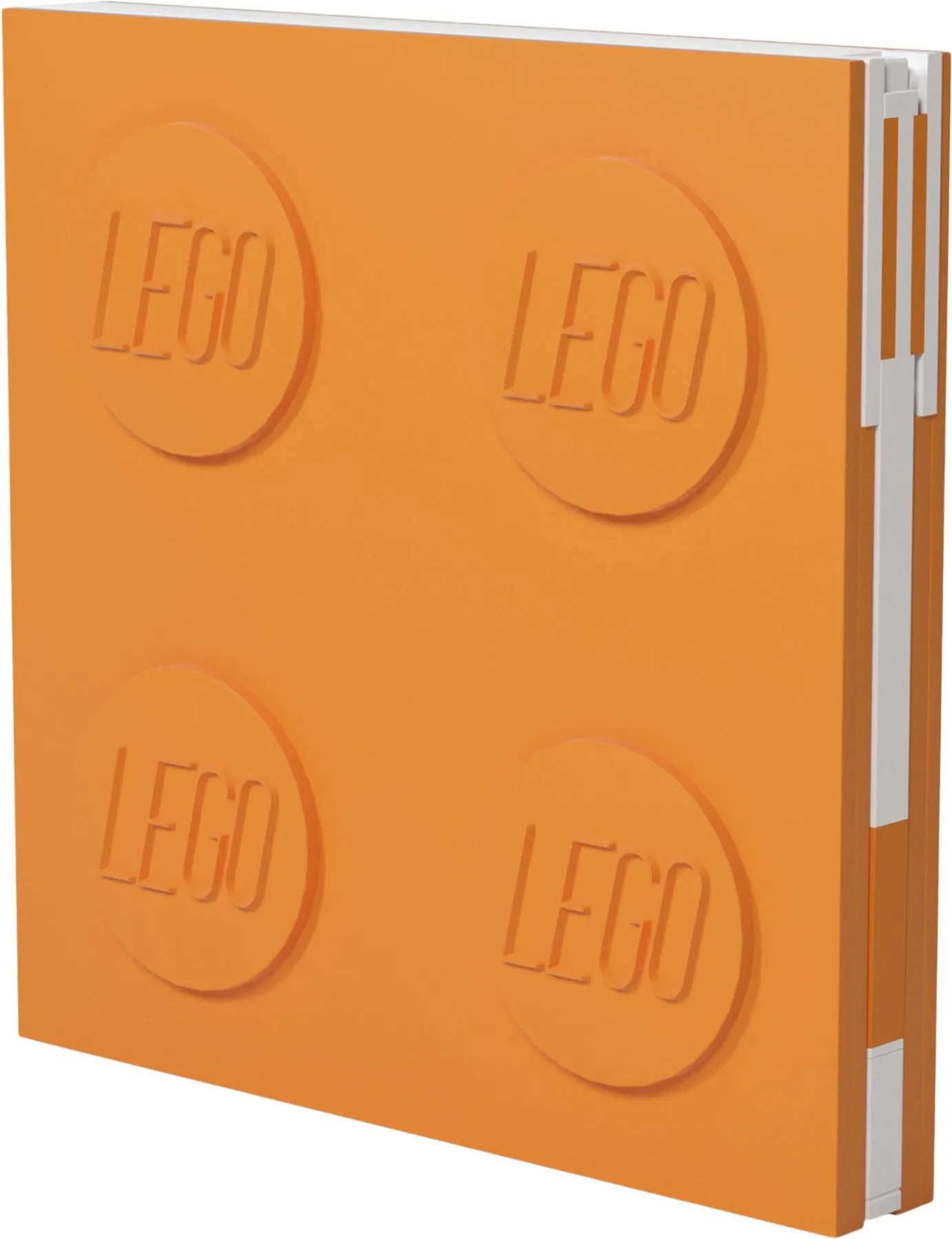LEGO STATIONERY, блокнот ORANGE з гелевою ручкою