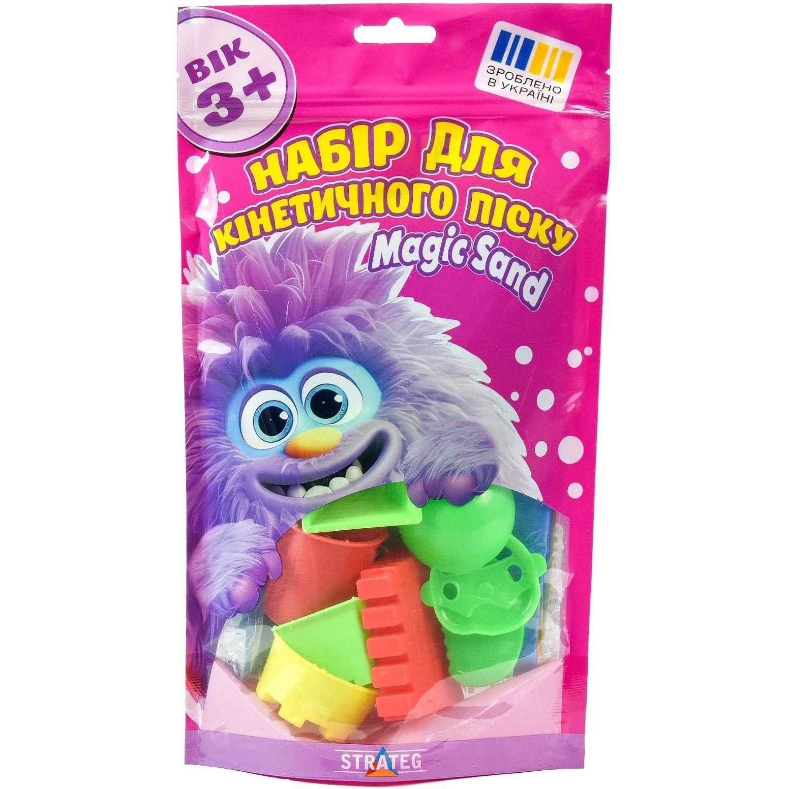 Набір для кінетичного піску Strateg "Magic Sand" (30883)