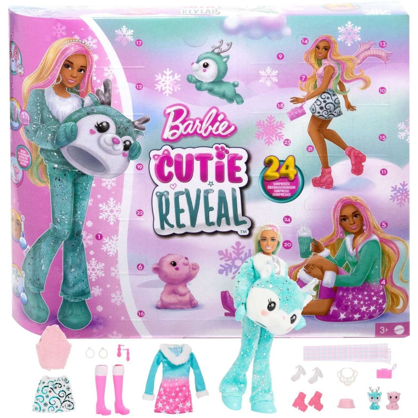 Адвент-календар Barbie "Cutie Reveal"