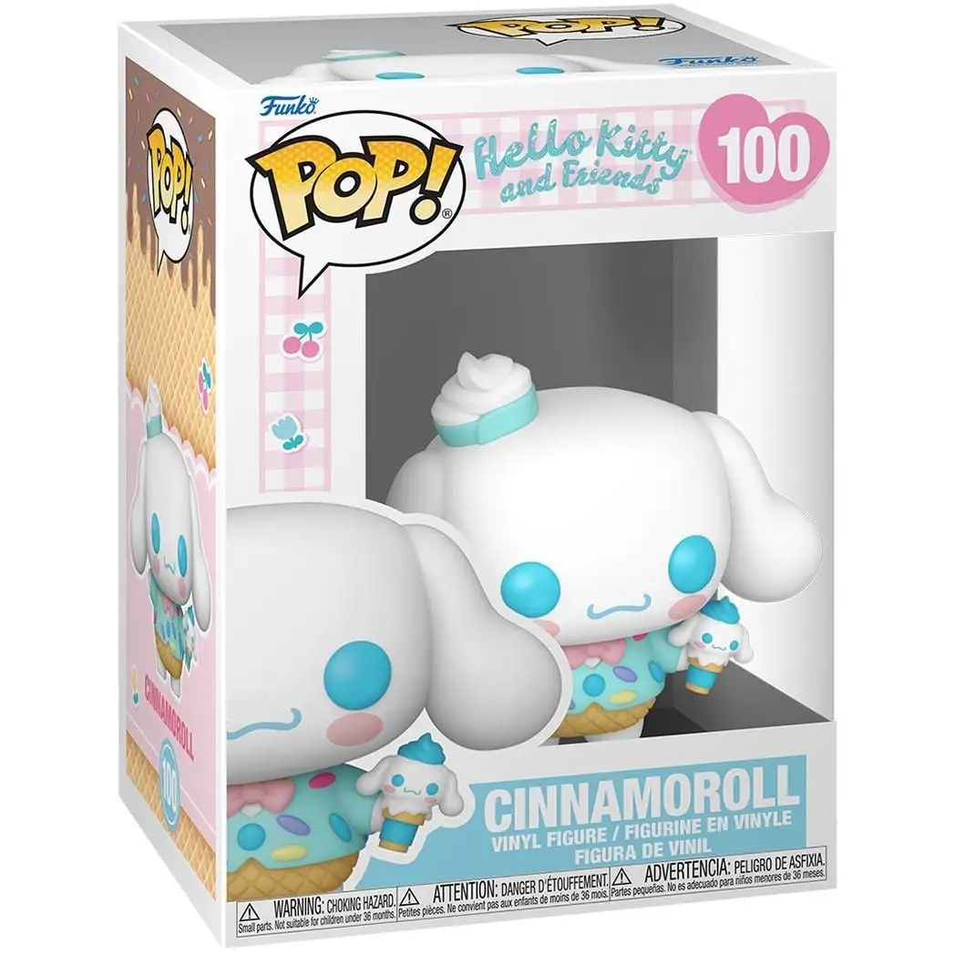 Ігрова фігурка FUNKO POP! серії "Sanrio: Hello Kitty" - СІННАМОРОЛЛ З МОРОЗИВОМ