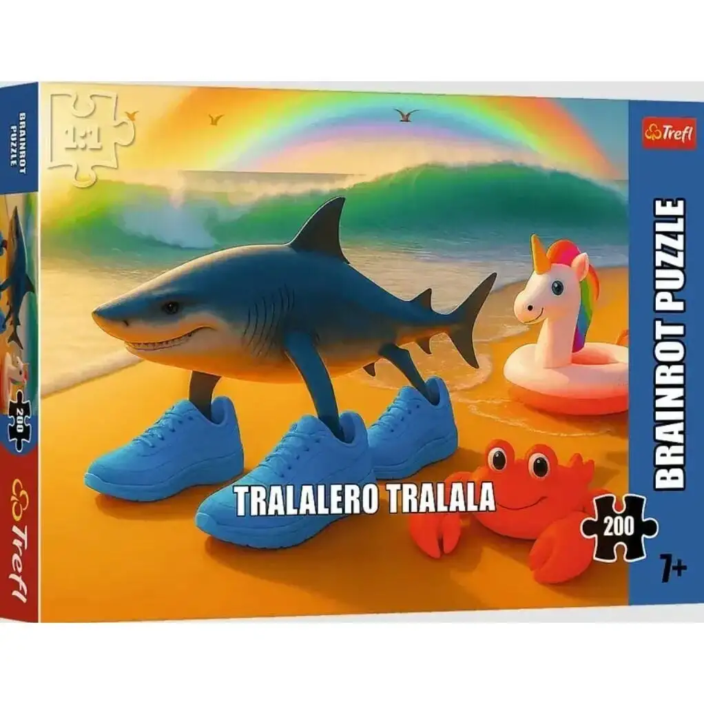 33639 Trefl Пазли "200 BrainRots Tralalero Tralala"