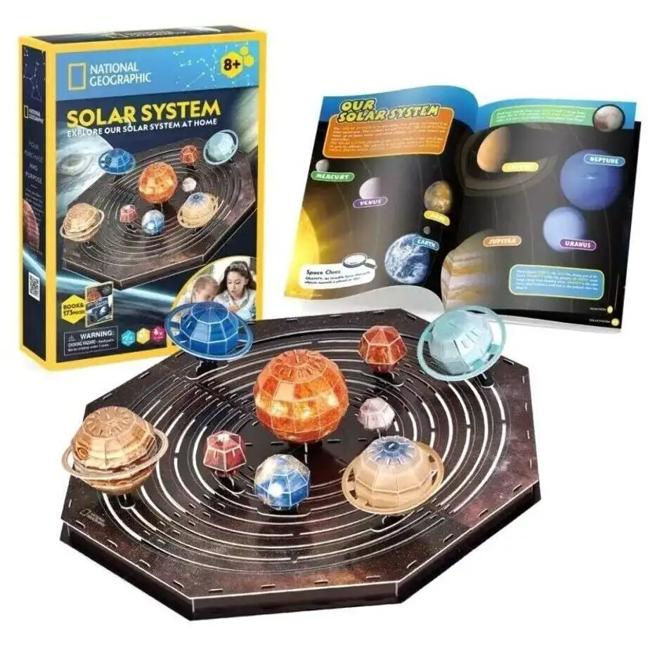 Набір для моделювання Cubic Fun STEM "СОНЯЧНА СИСТЕМА", арт. DS1087h