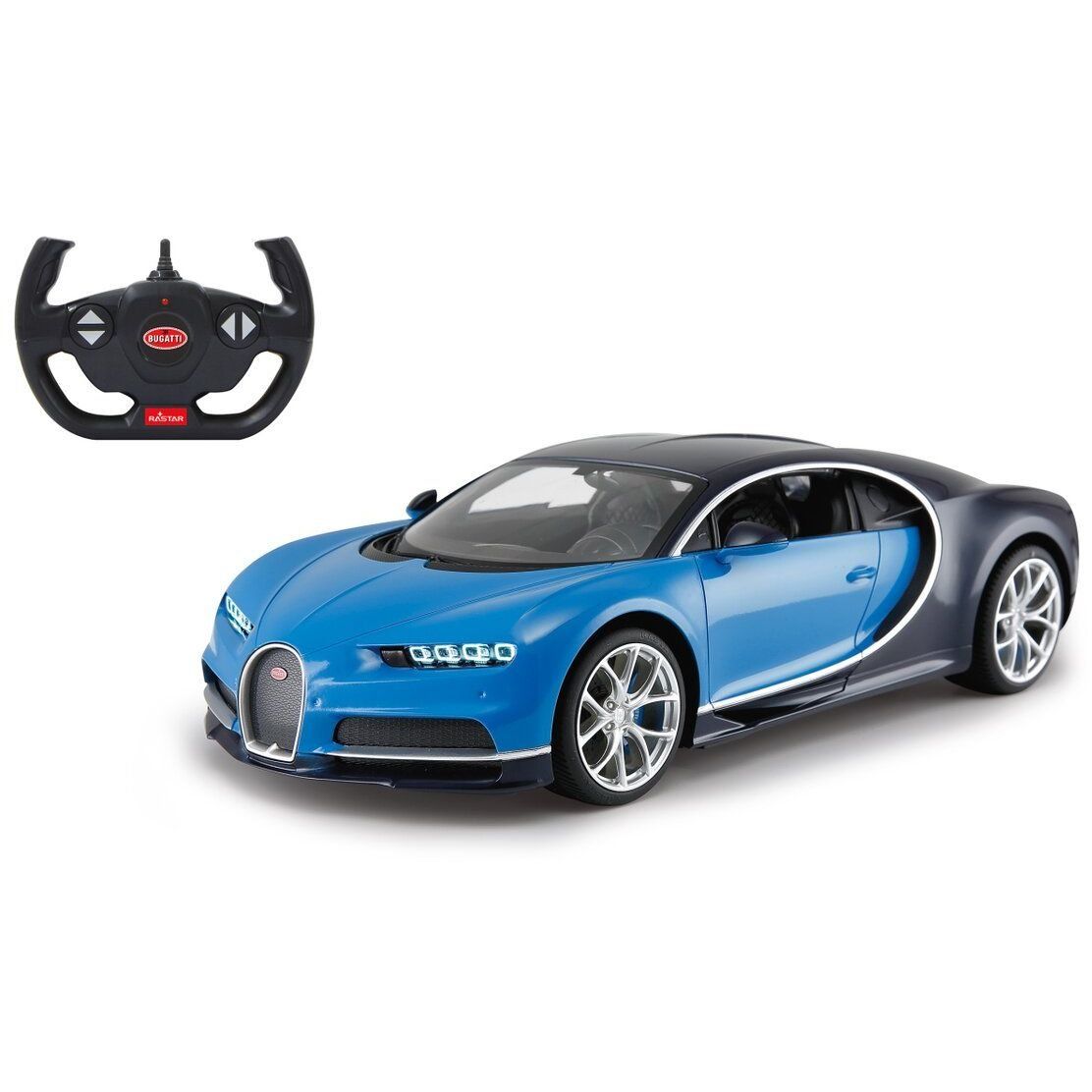 Автомобіль на р/к Bugatti Chiron 1:14 синій 2,4 ГГц