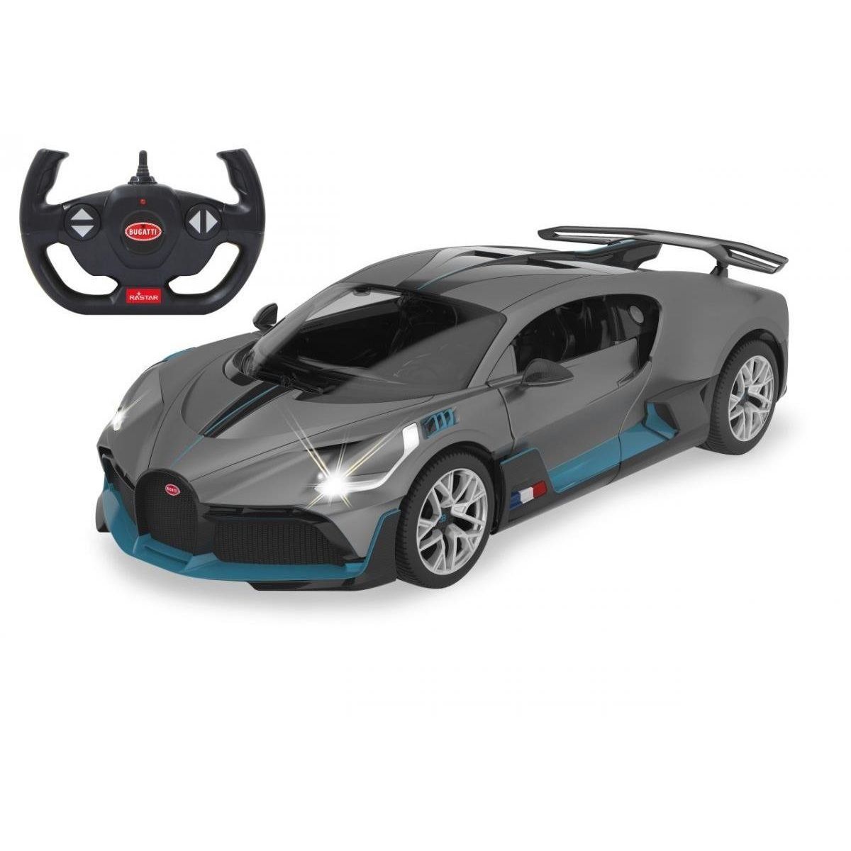 Авто-ль на р/к, д-рі/відч. Bugatti Divo 1:14, сірий, 2.4МГц