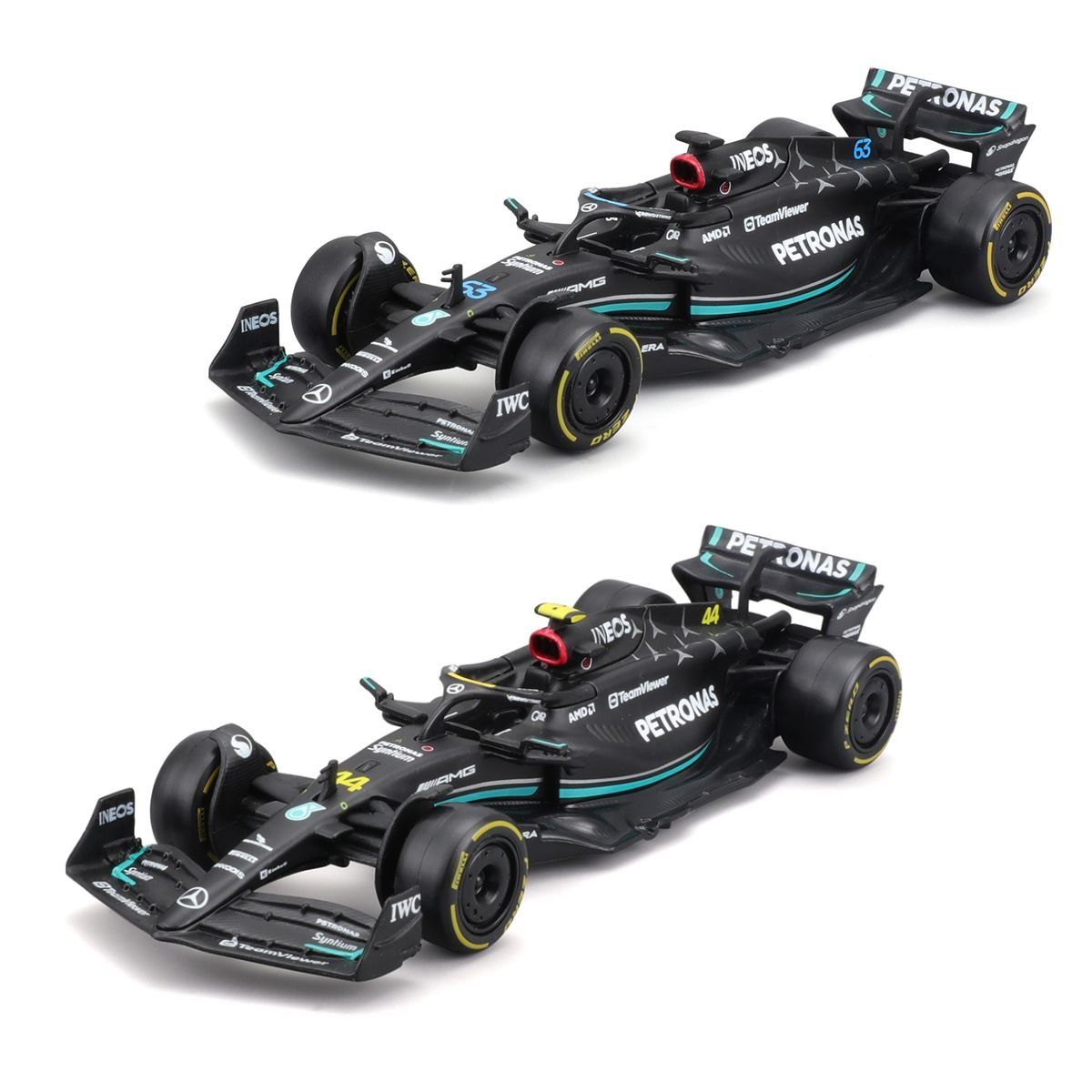 Автомодель - MERCEDES-AMG F1 W14 E PERFORMANCE (2023) (1:43)