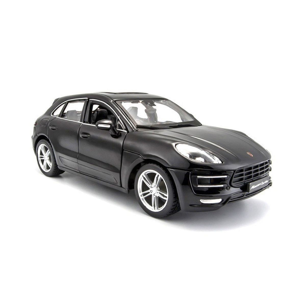 Автомодель - Porsche Macan (чорний, 1:24)