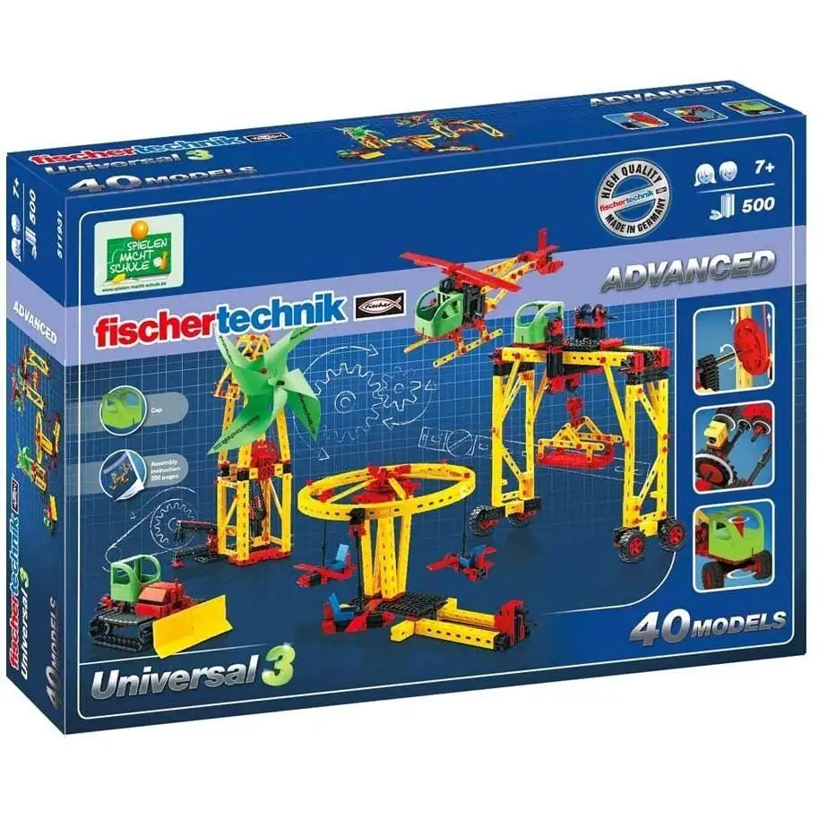Конструктор fisсhertechnik ADVANCED Универсал 3 FT-511931