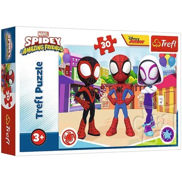 82859 Trefl Пазли "30" Spiderman Пригоди Спайді та друзів