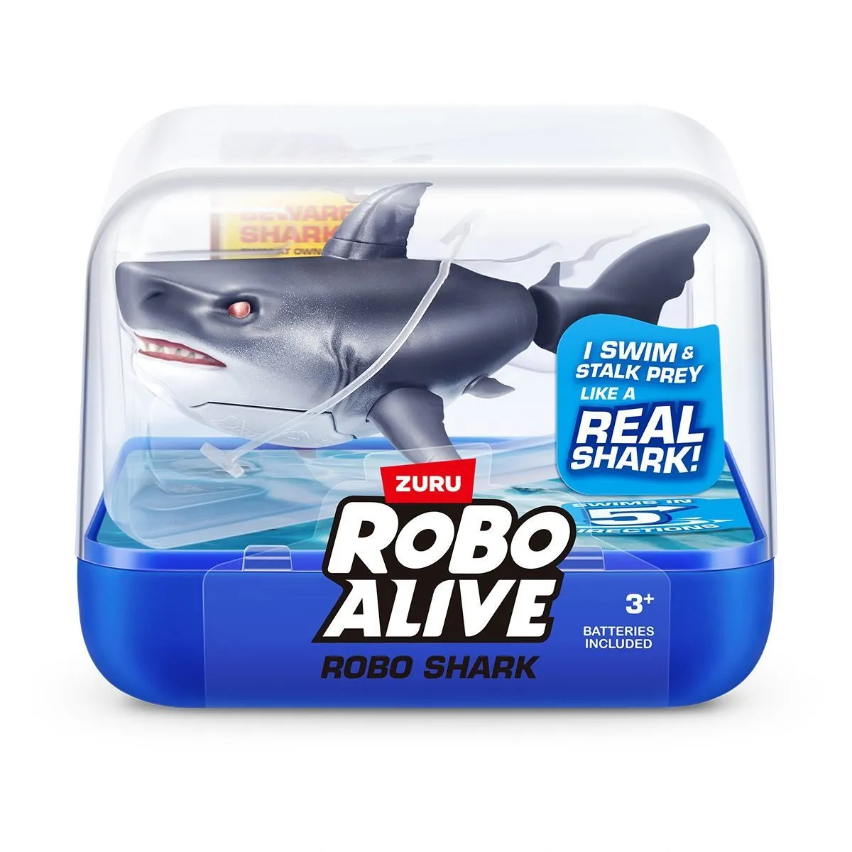 Інтерактивна іграшка ROBO ALIVE S1  РОБОАКУЛА (чорний)