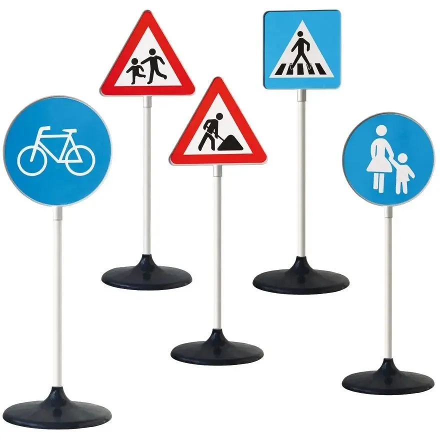 Іграшкові дорожні знаки &quot;Пішохід&quot;, арт. 2993