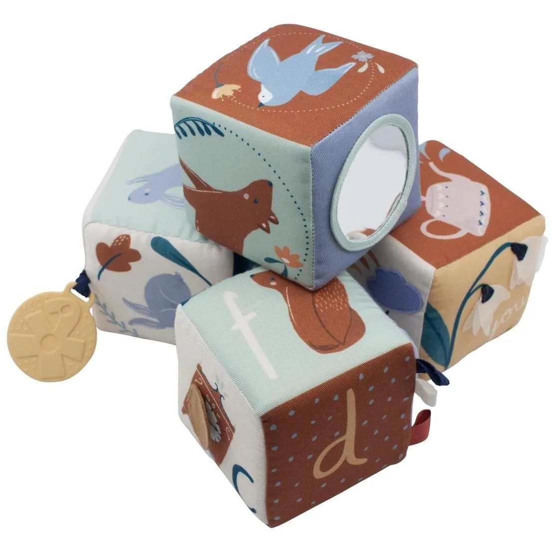 Розвиваючі м&#039;які текстурні кубики, Мрія &quot;Sebra&quot;