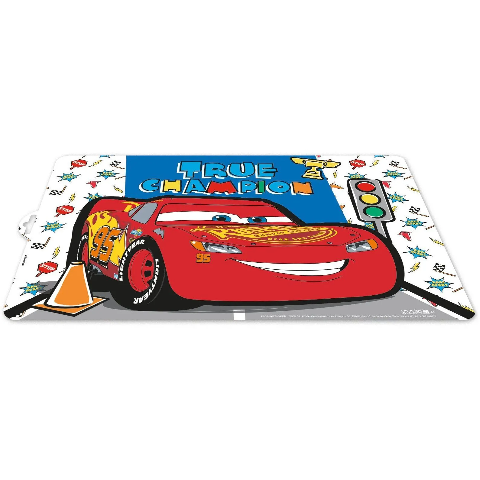 CARS, килимок настільний, ПП, 43 х 28 см