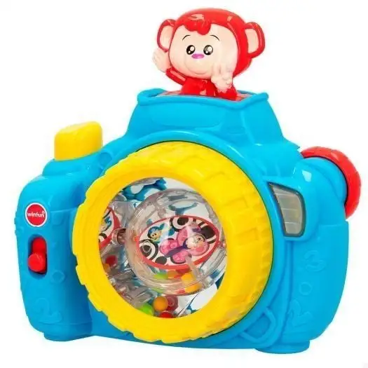 Гра 0766-NL  WinFun фотоапарат, трещітка, рухл.дет., муз., світло, бат., кор.
