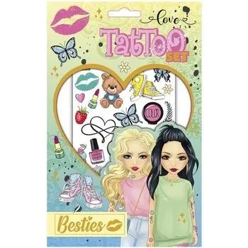 Besties Набір наліпок на тіло "Summer" (2 аркуші), арт. 961010