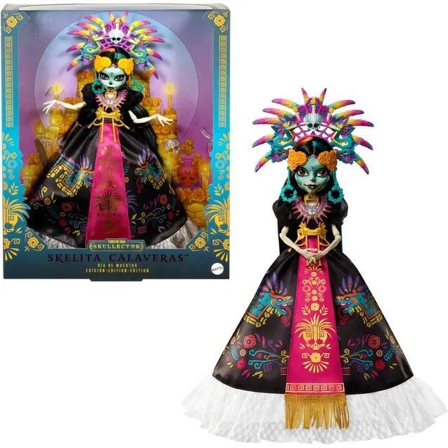 Колекційна лялька Скеліта Калаверас "Dia De Muertos" Monster High Skullector