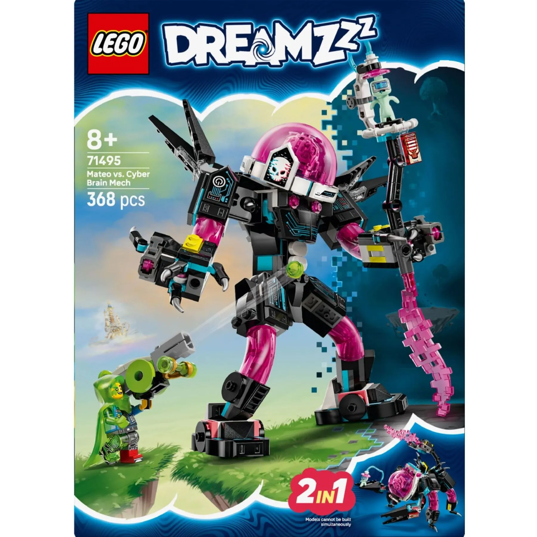 Конструктор Матео проти робота Кібермозку LEGO DREAMZzz