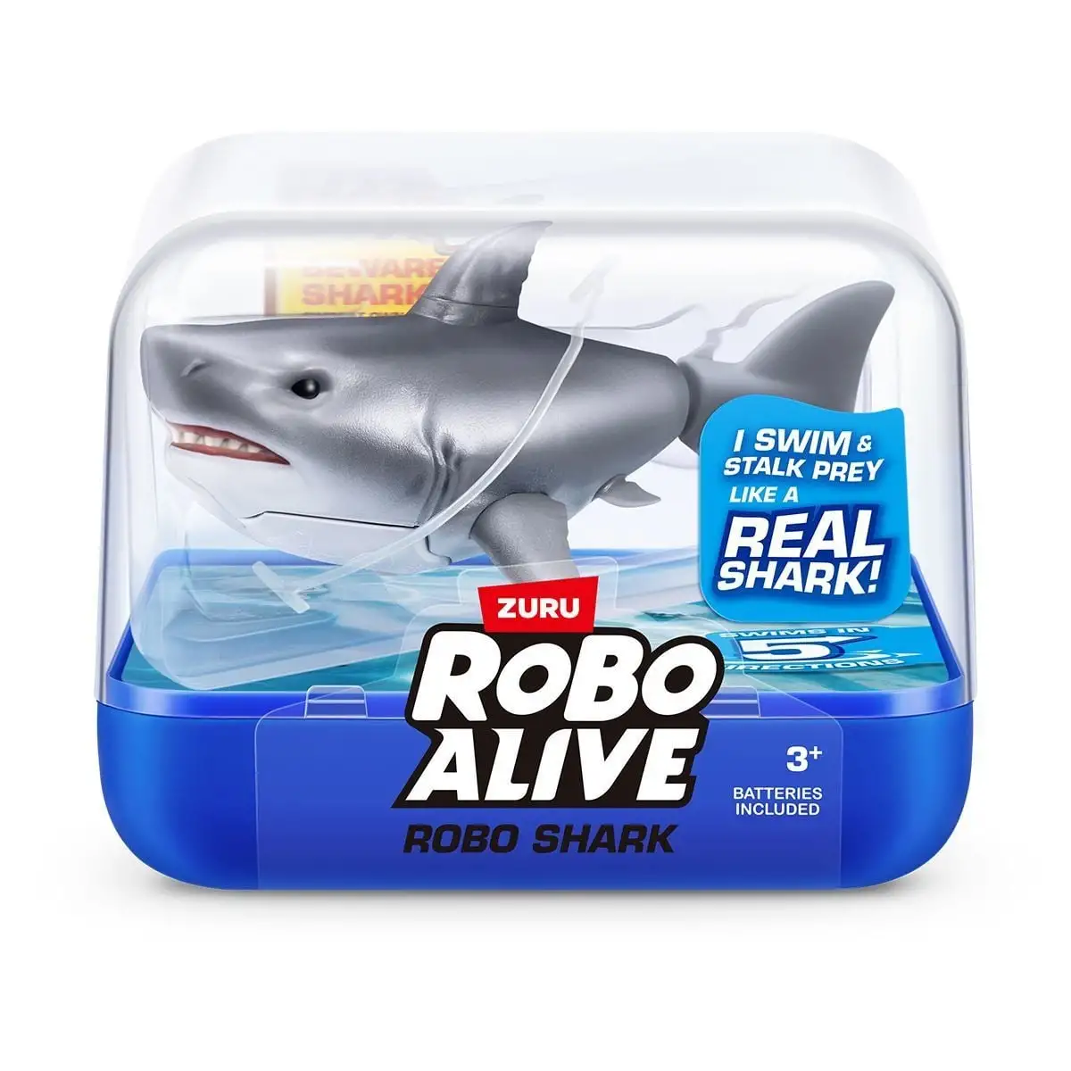 Інтерактивна іграшка ROBO ALIVE S1  РОБОАКУЛА (сірий)