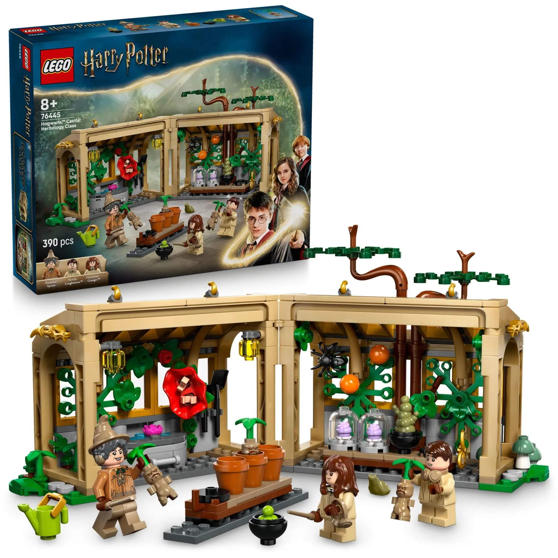 Конструктор Замок Гогвортс: урок гербології LEGOPHarry Potter