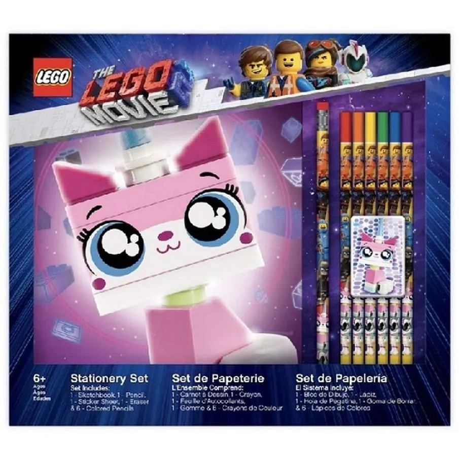 LEGO MOVIE 2 Канцелярський набір, 10 предметів, Unikitty