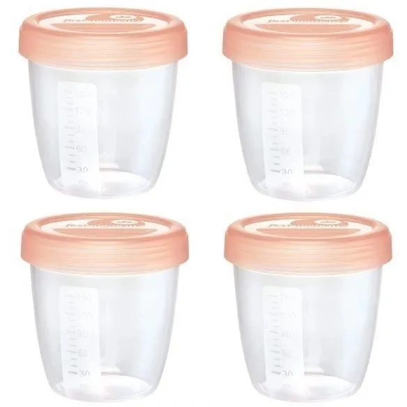 Контейнери для зберігання молока &quot;Перші моменти&quot; 4шт. /NIP