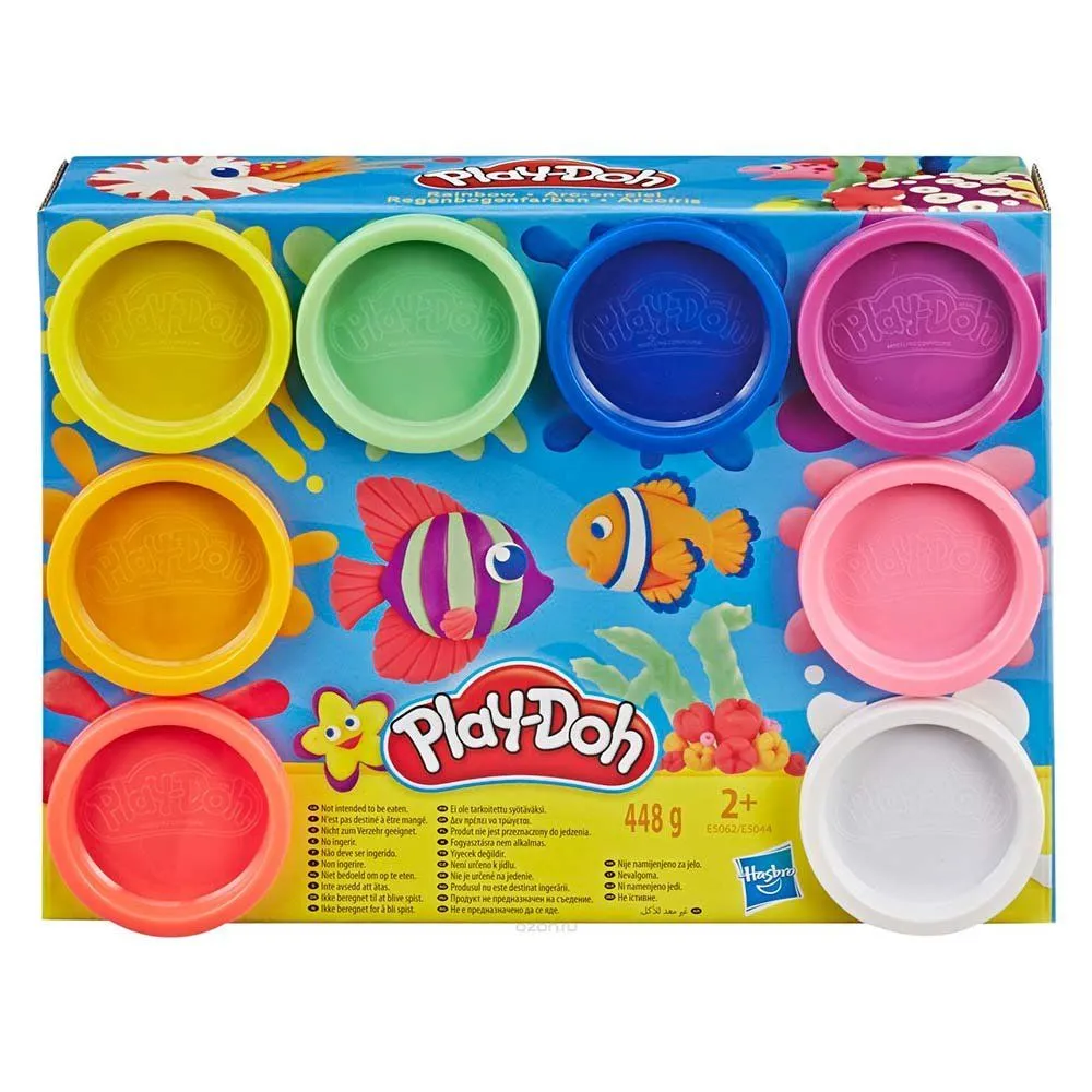 Набір пластиліну, 8 баночок PLAY DOH