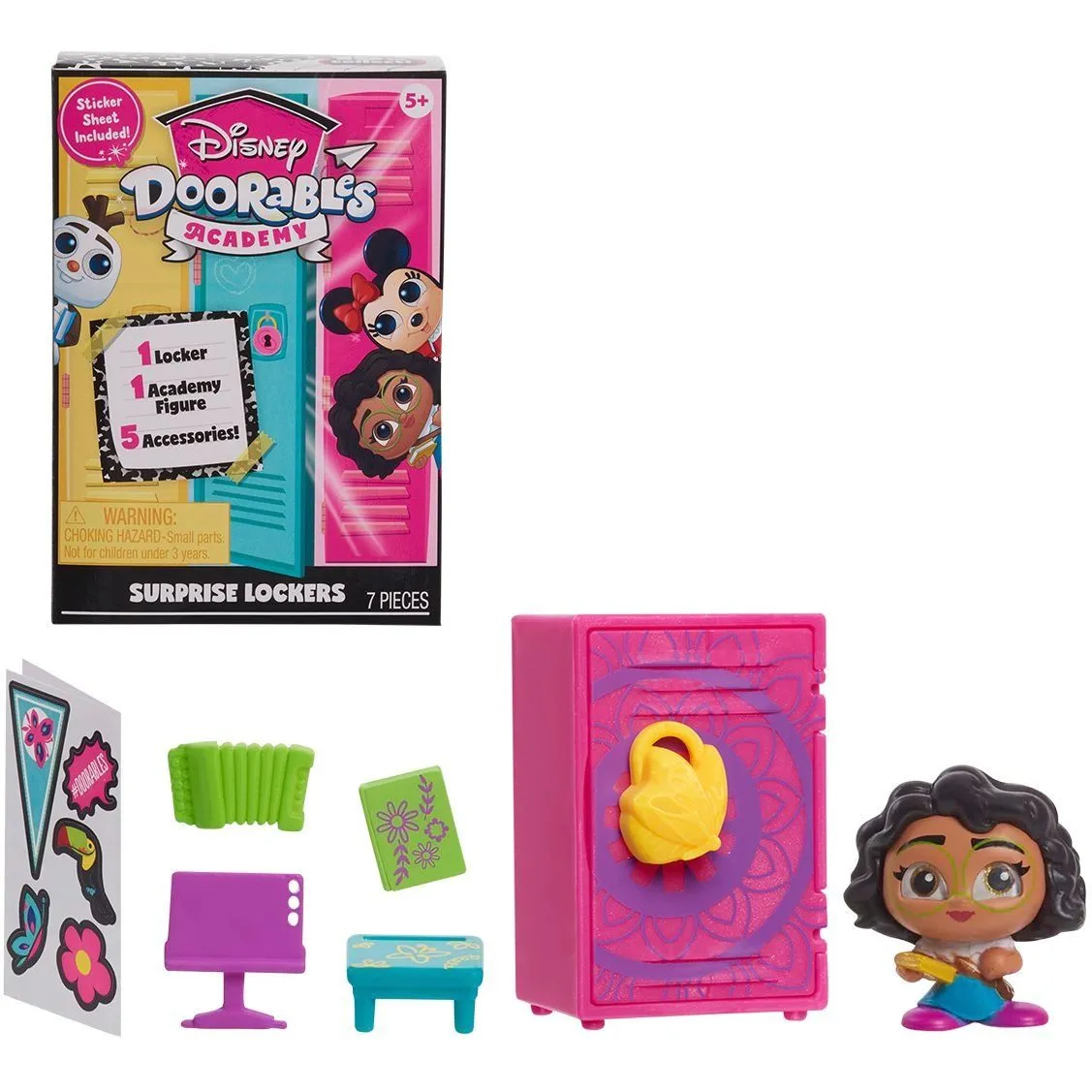 Ігровий набір DISNEY DOORABLES серії &quot;Academy&quot; - ШАФКА З СЮРПРИЗОМ (фігурка, аксесуари)