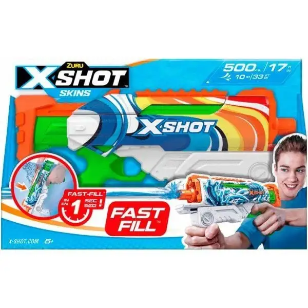 X -Shot Водний бластер Fast FIill Sins  HYPERLOAD Malibu, 11854B