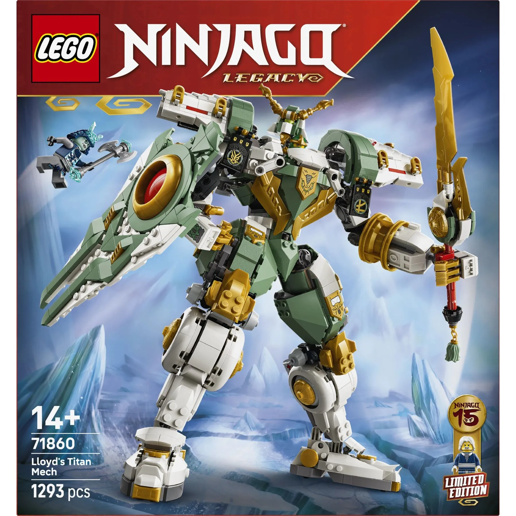 Конструктор Робот-титан Ллойда до 15-річчя LEGO NINJAGO