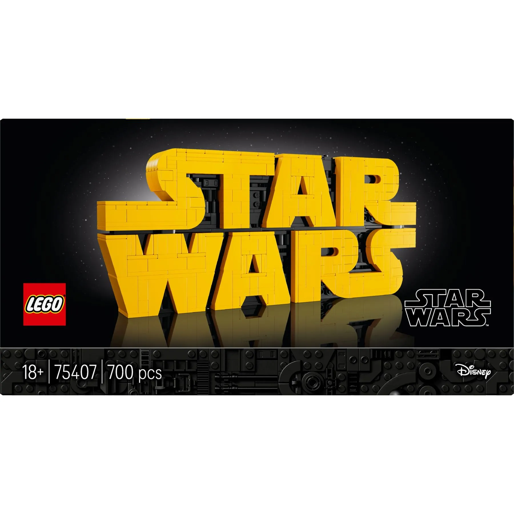 Конструктор Логотип з кубиків [Зоряні війниk LEGO Star Wars