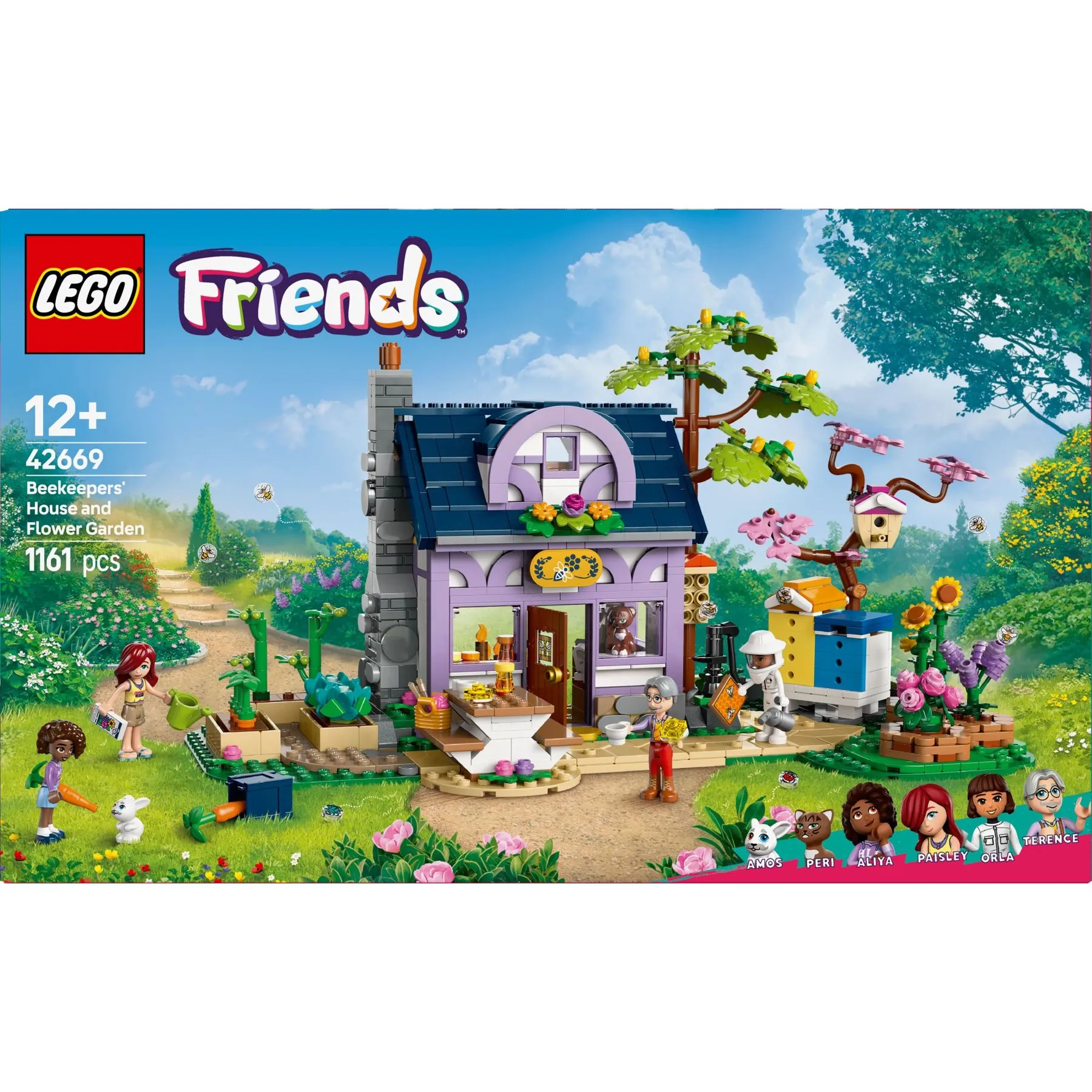 Конструктор Будиночок і квітник бджолярів LEGO Friends