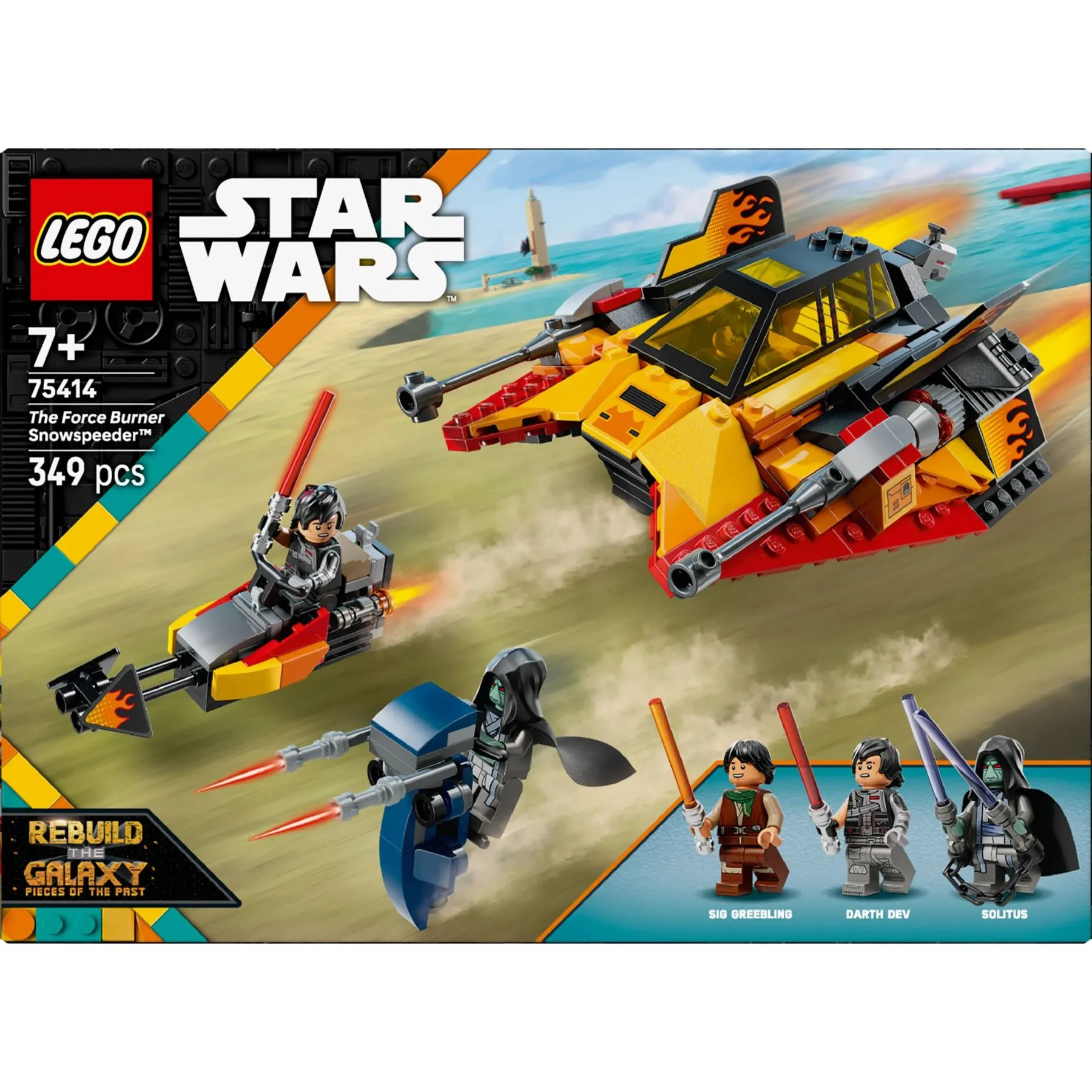 Конструктор The Force Burner Сніговий винищувач LEGO Star Wars