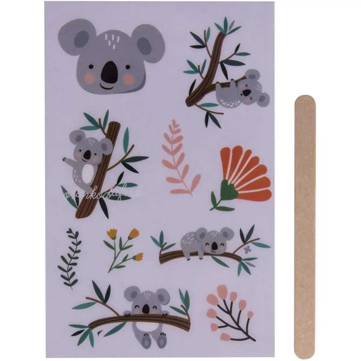 Apli Kids Перебивна наліпка: Коала,1 аркуш
