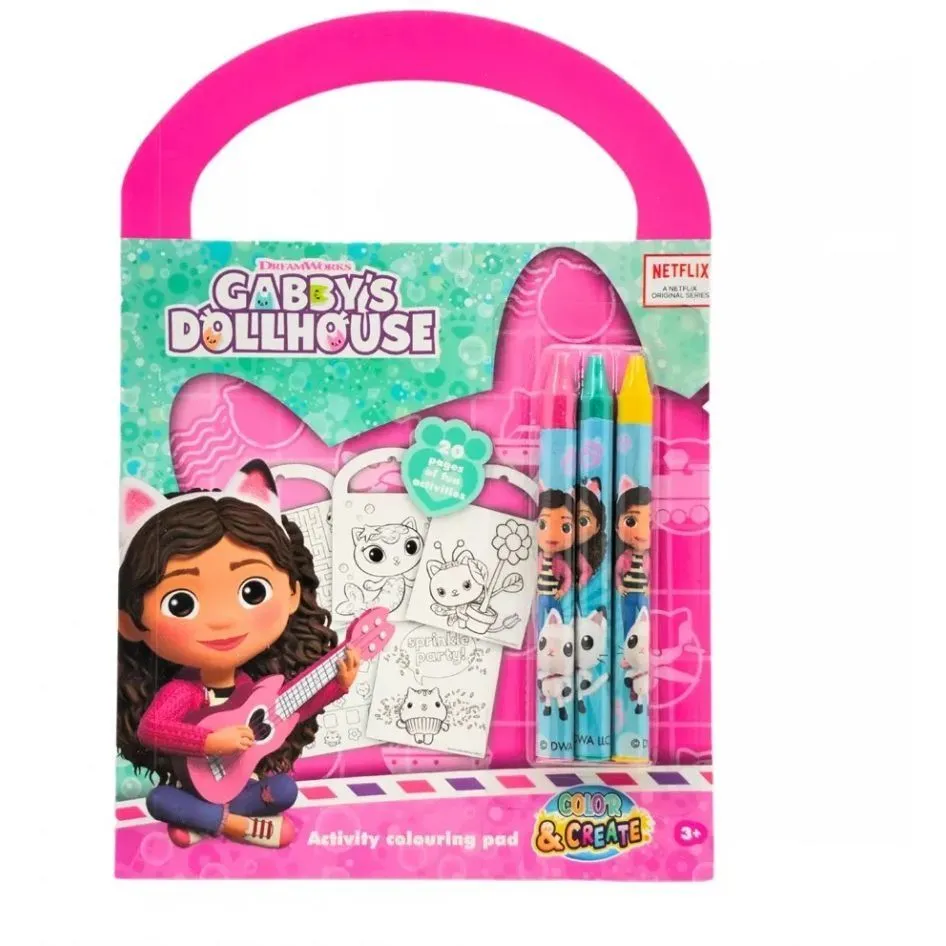 Розмальовка GABBY'S DOLLHOUSE Актівіті