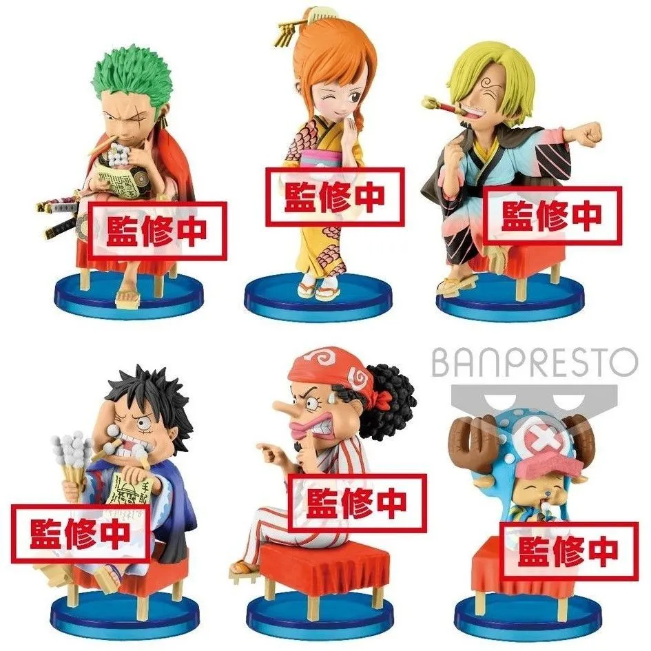 Колекційна фігурка One Piece - Japanese Style World Collectable Figure (6 видів, в диплеї), 7 см