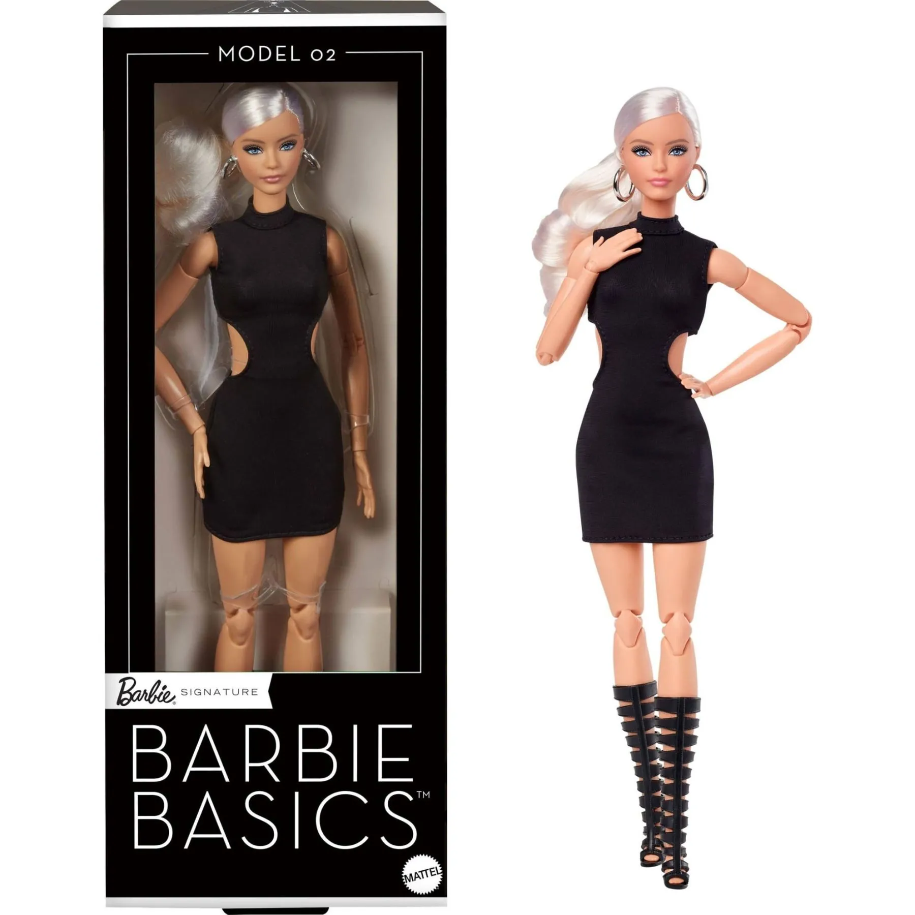 Лялька Barbie Basics 2  попелястий блонд