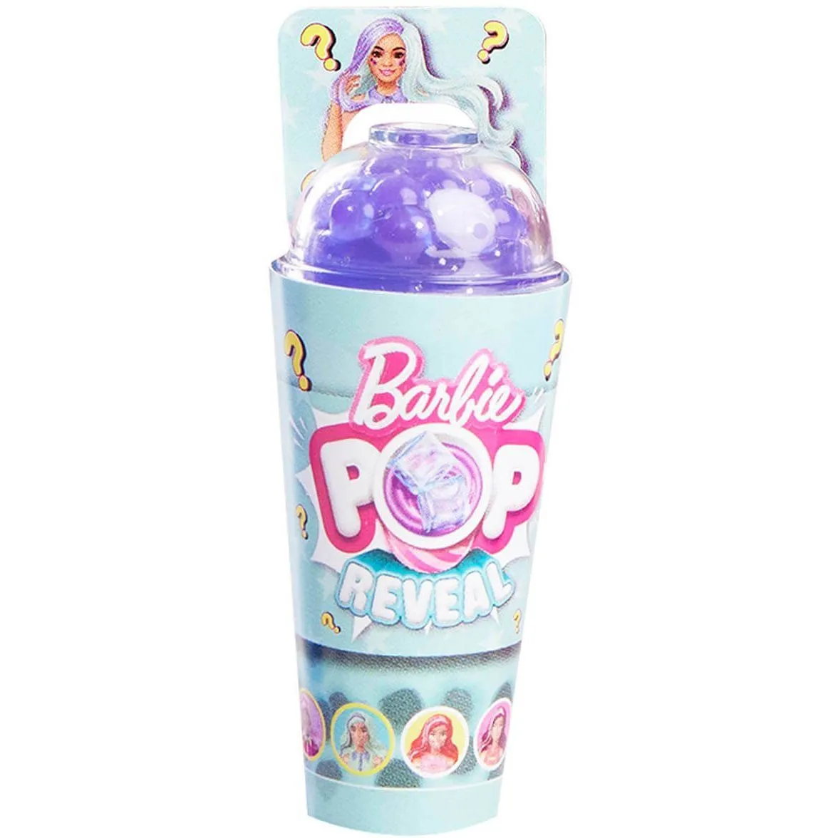 Мінілялечка-сюрприз Barbie "Pop Reveal" серії "Mini BarbieLand"  круті Бабл-ті