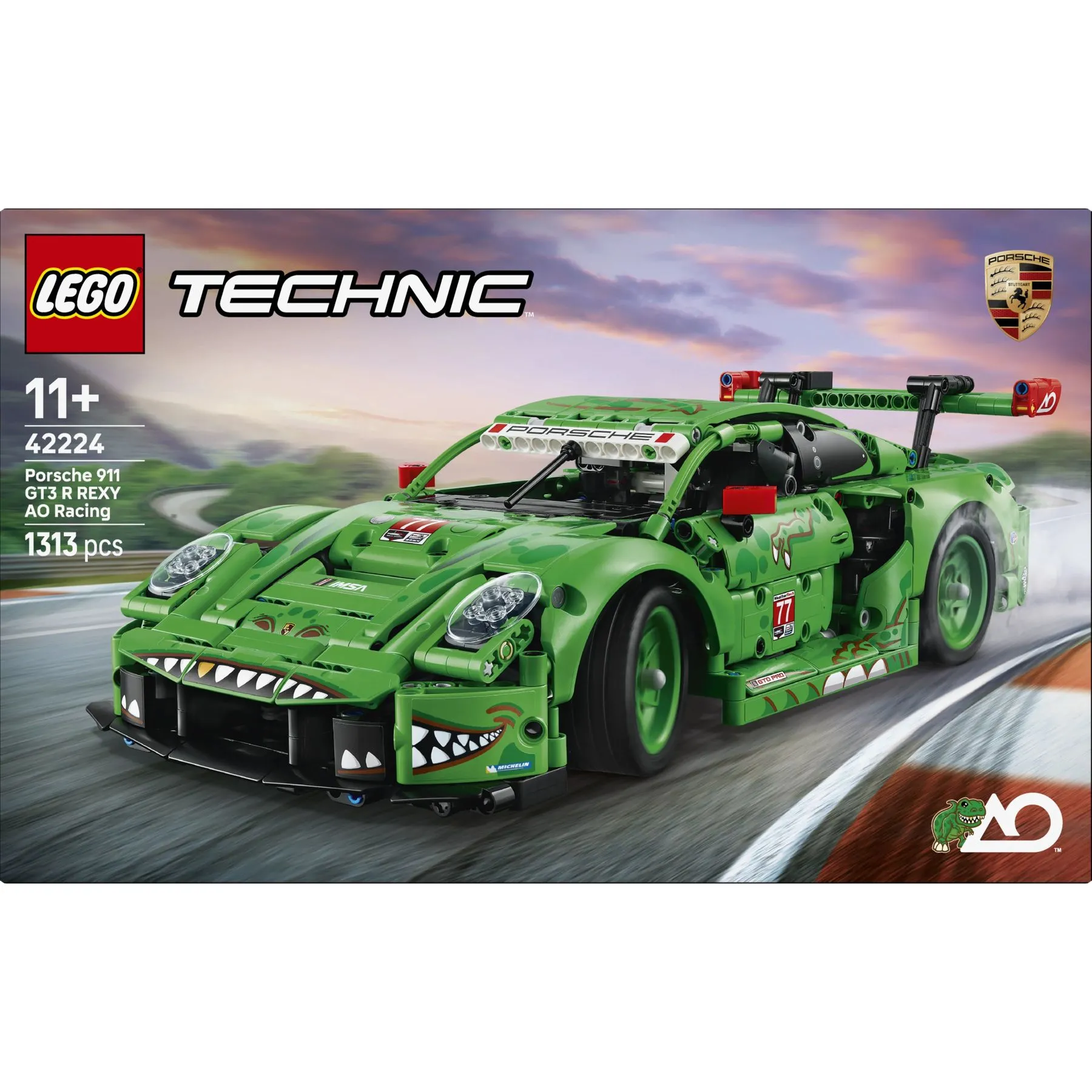 Конструктор Автомобіль Porsche 911 GT3 R REXY AO Racing