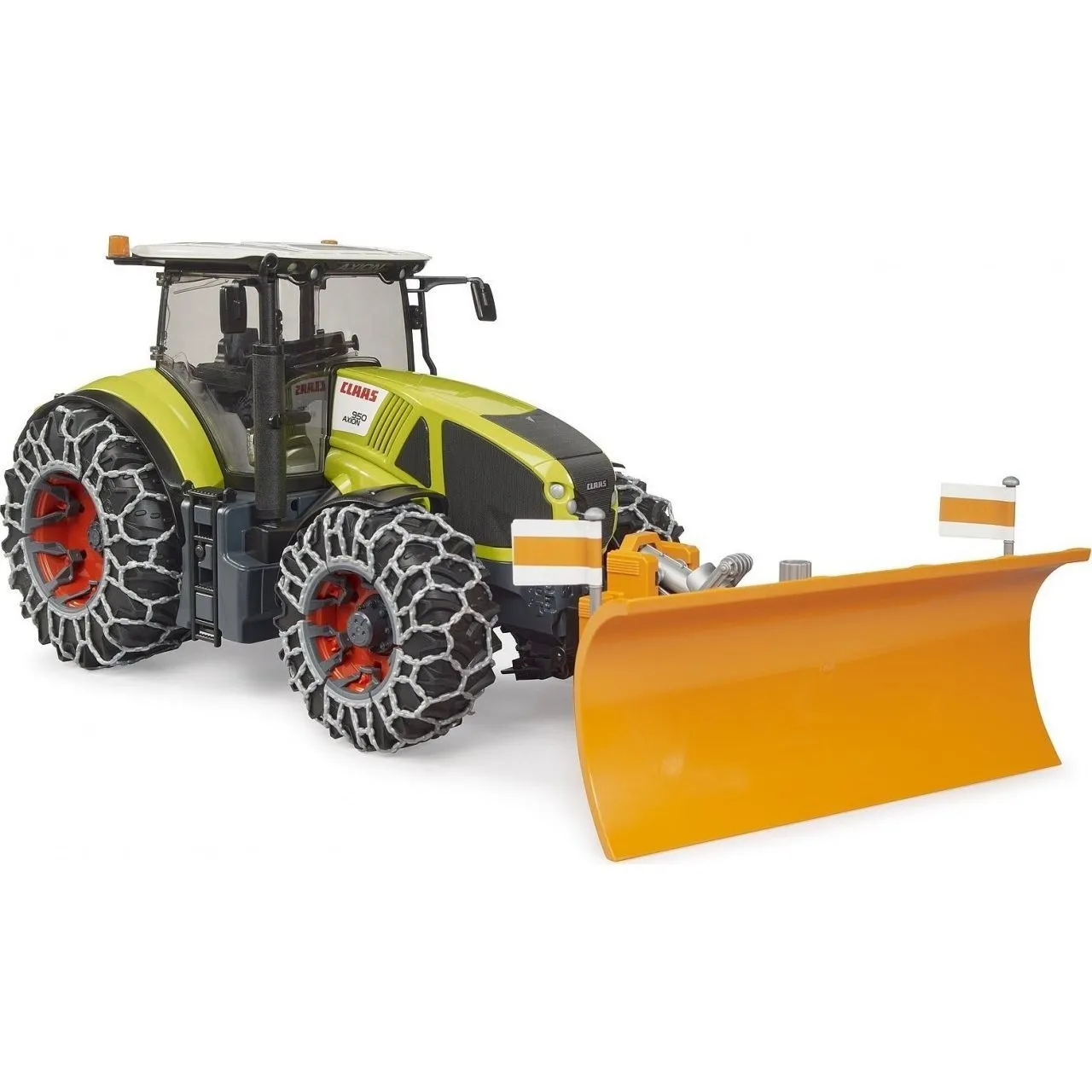 Машинка іграшкова. Трактор Claas Axion 950 для прибирання снігу