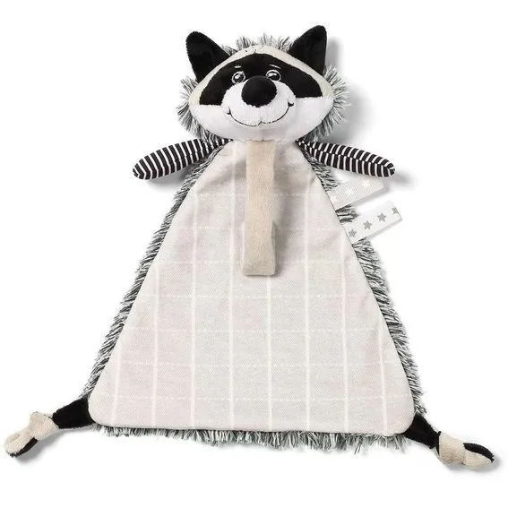 Обіймашка для малюків з тримачем для пустушки &quot;Єнот Рокі&quot; (20*24 см) &quot;BabyOno&quot;