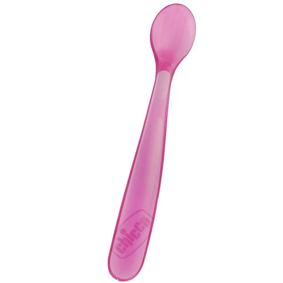 Набір: ложка м&#039;яка 2 шт., (6 м+), дівчинка