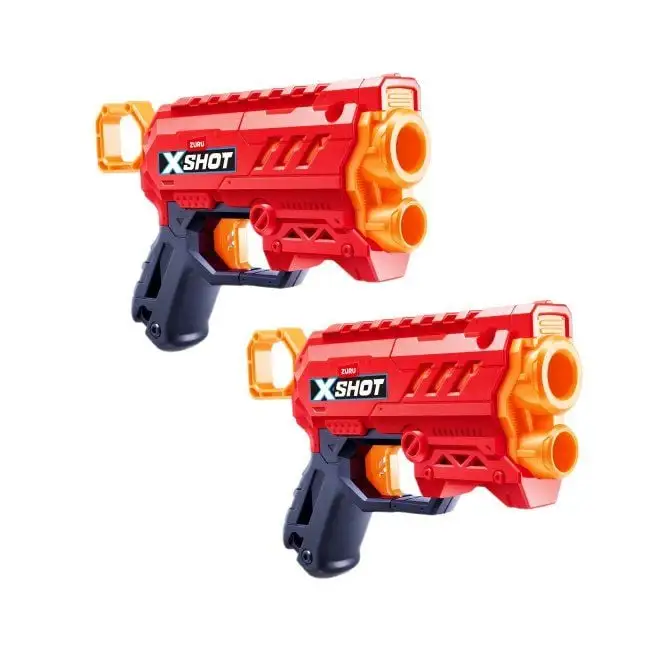 X-Shot Набір швидкострільних бластерів Excel Double Micro 2.0 (16 патронів), арт. 36727R