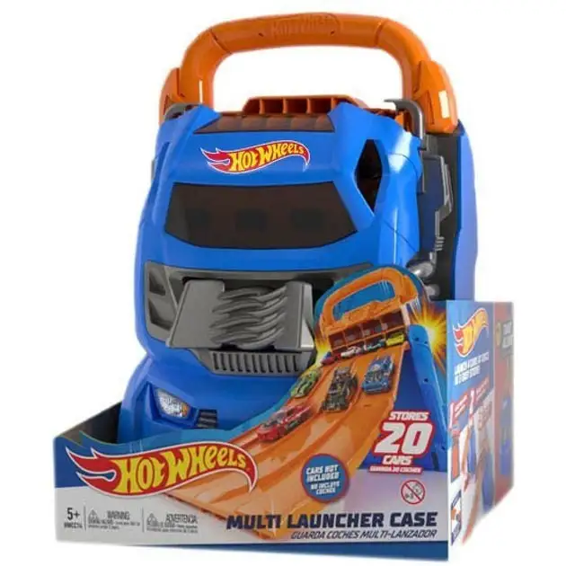Портативний трек-контейнер з 4 рівнобіжними доріжками Hot Wheels