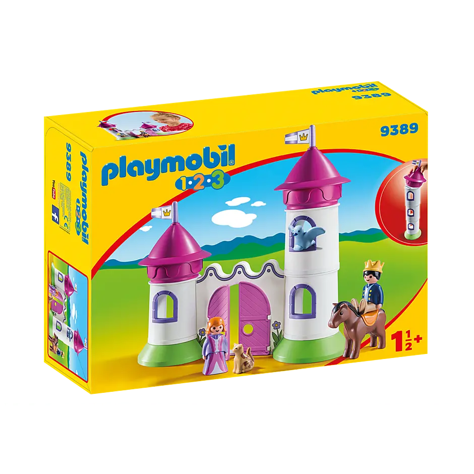Замок з башточками-конструкторами Playmobil