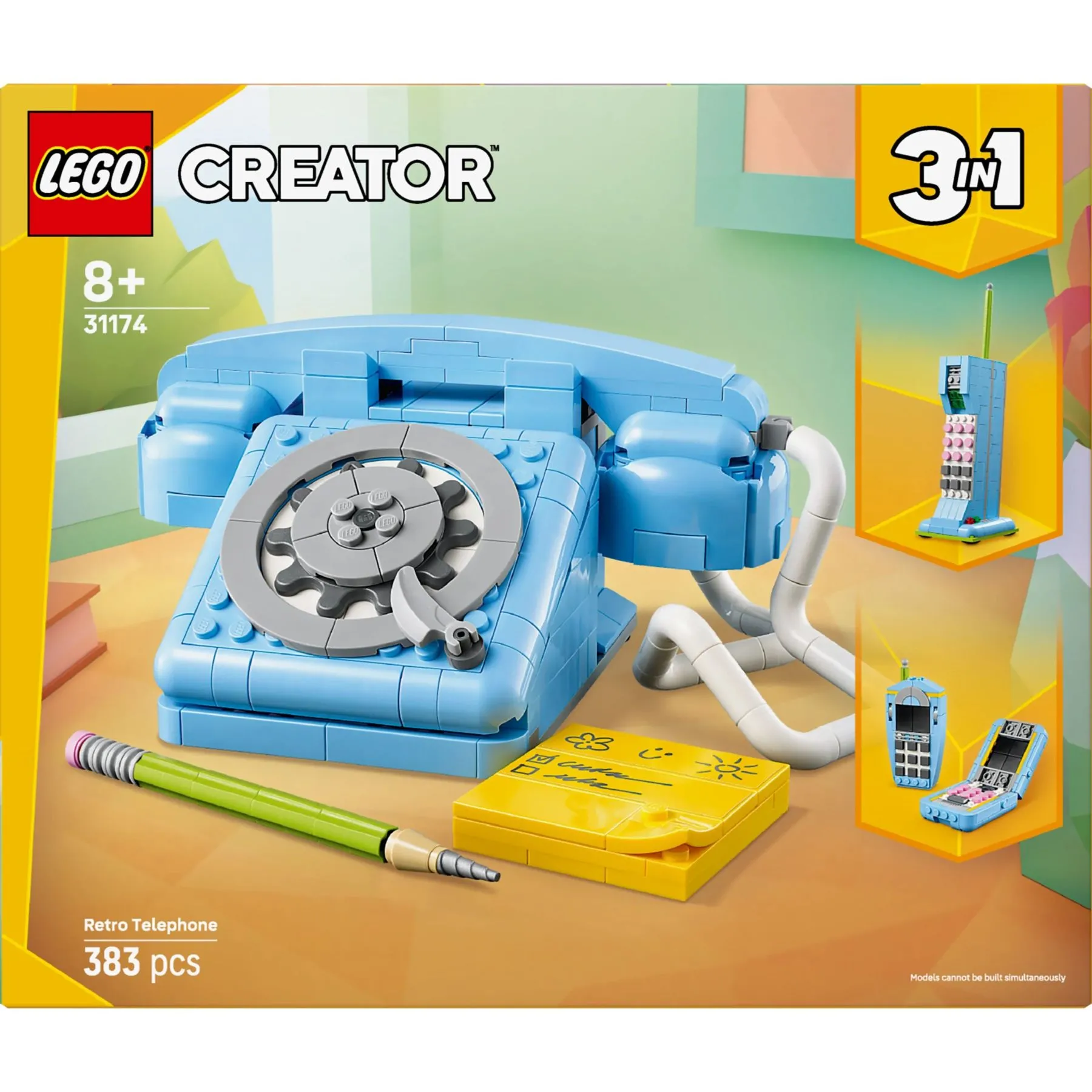 Конструктор Ретро телефон LEGO Creator