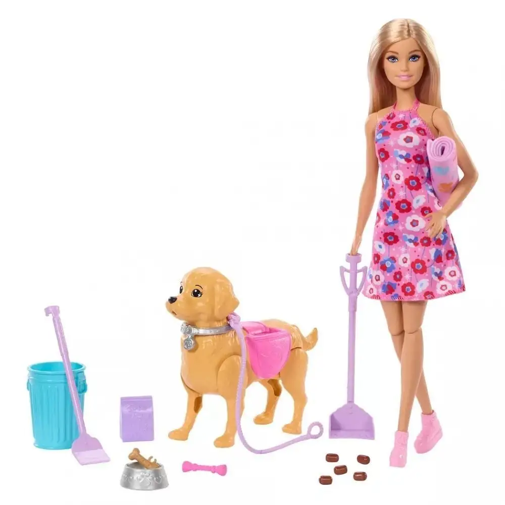 Набір Barbie "Прогулянка з песиком"
