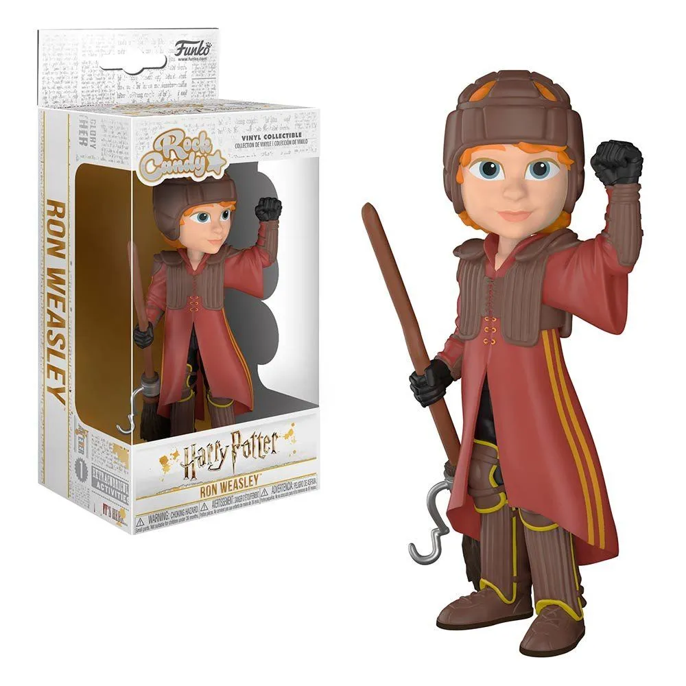 Игровая фигурка FUNKO ROCK CANDY серии "Гарри Поттер" - РОН В ФОРМЕ ДЛЯ КВИДДИЧА