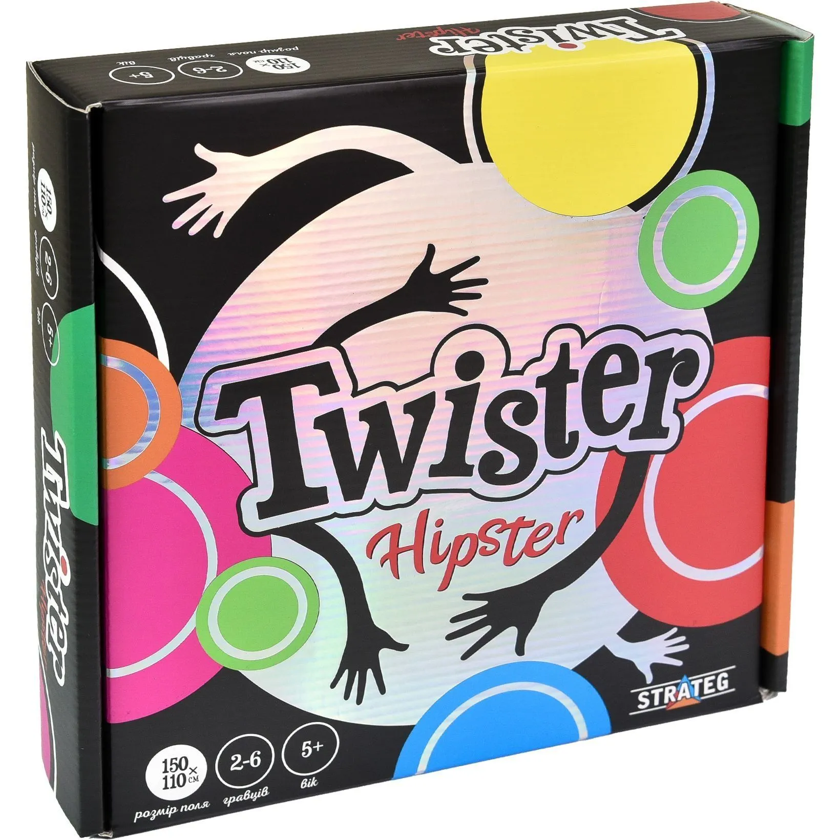 Розважальна гра Strateg "Twister-hipster" (30628)
